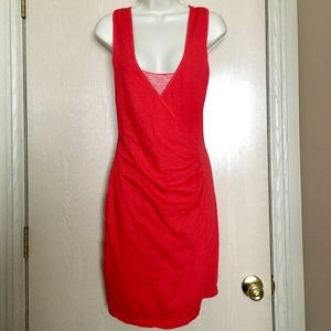 ❌DONATED❌M.S.S.P. Faux Wrap Dress w/Built-In Cami - M